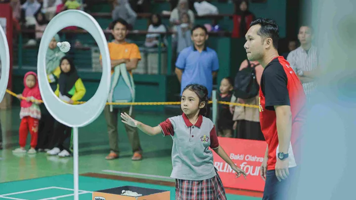 PBSI Kabupaten Kudus bekerja sama dengan Bakti Olahraga Djarum Foundation menyelenggarakan Festival SenengMinton2024 Seri 2 (Foto: Djarum Foundation)