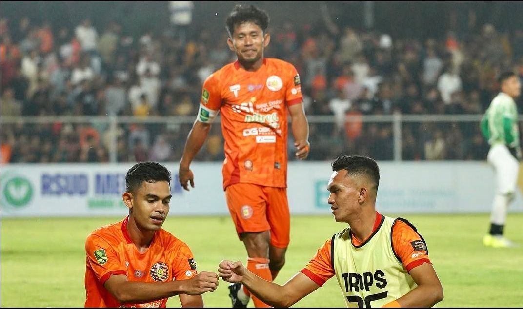 Pertandingan Liga 2 Grup 1 yang mempertemukan Persiraja vs Persikota berlangsung di Stadion H Dirmuthala, Banda Aceh, 20 Desember 2024 (Dok Persiraja Banda Aceh)