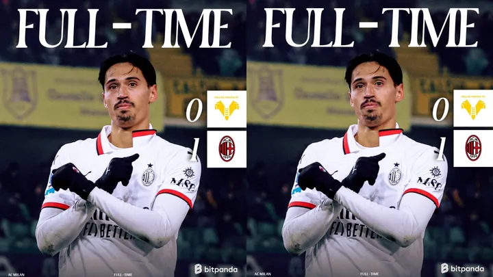 Verona vs AC Milan (Foto: x.com/acmilan)