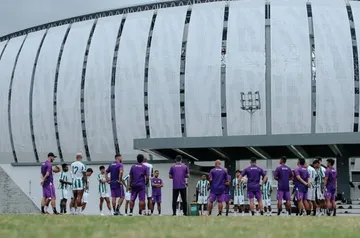 Para pemain PSS Sleman latihan di JIS/foto: IG PSS Sleman.