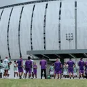 Para pemain PSS Sleman latihan di JIS/foto: IG PSS Sleman.