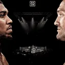 Fury vs Joshua - Poster rencana duel Tyson Fury vs Anthony Joshua (Design DAZN)