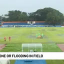 Kondisi lapangan UNS Solo yang akan digunakan untuk pertandingan Tornado FC vs PSDS Deli Serdang di Liga Nusantara 2024/2025/foto: Youtube LIB