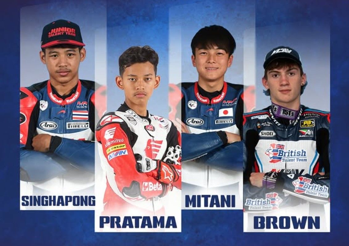 Veda Ega Pratama akan berpartisipasi di Red Bull Rookies Cup dan JuniorGP di tahun 2025/foto: IG Junior Talent Team.