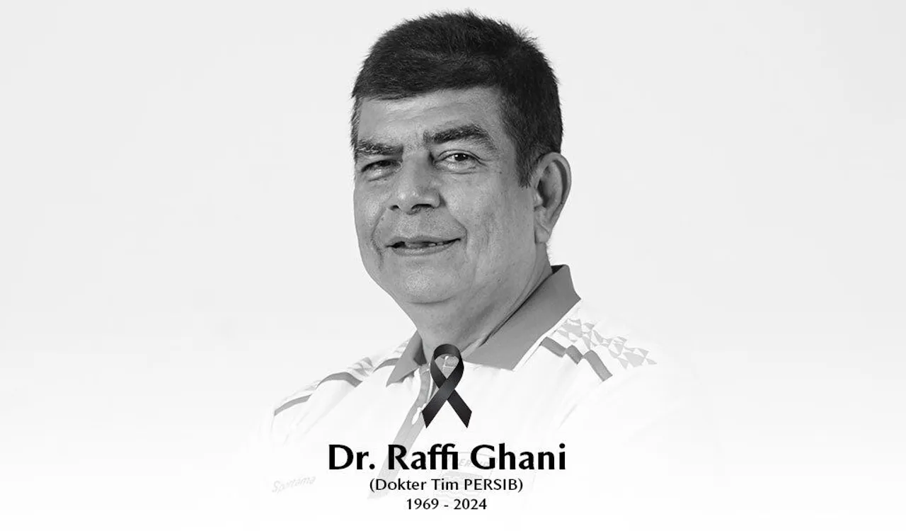 Dokter Persib, Raffi Ghani Meninggal Dunia (Foto: Laman Resmi Persib)