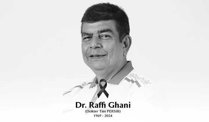 Dokter Persib, Raffi Ghani Meninggal Dunia (Foto: Laman Resmi Persib)