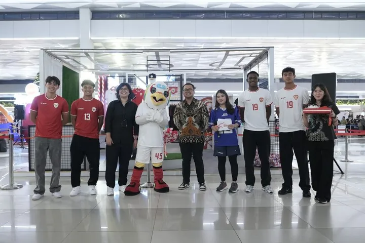 Garuda Official Store Buka di Terminal 3 Bandara Soekarno-Hatta (Foto: PSSI)