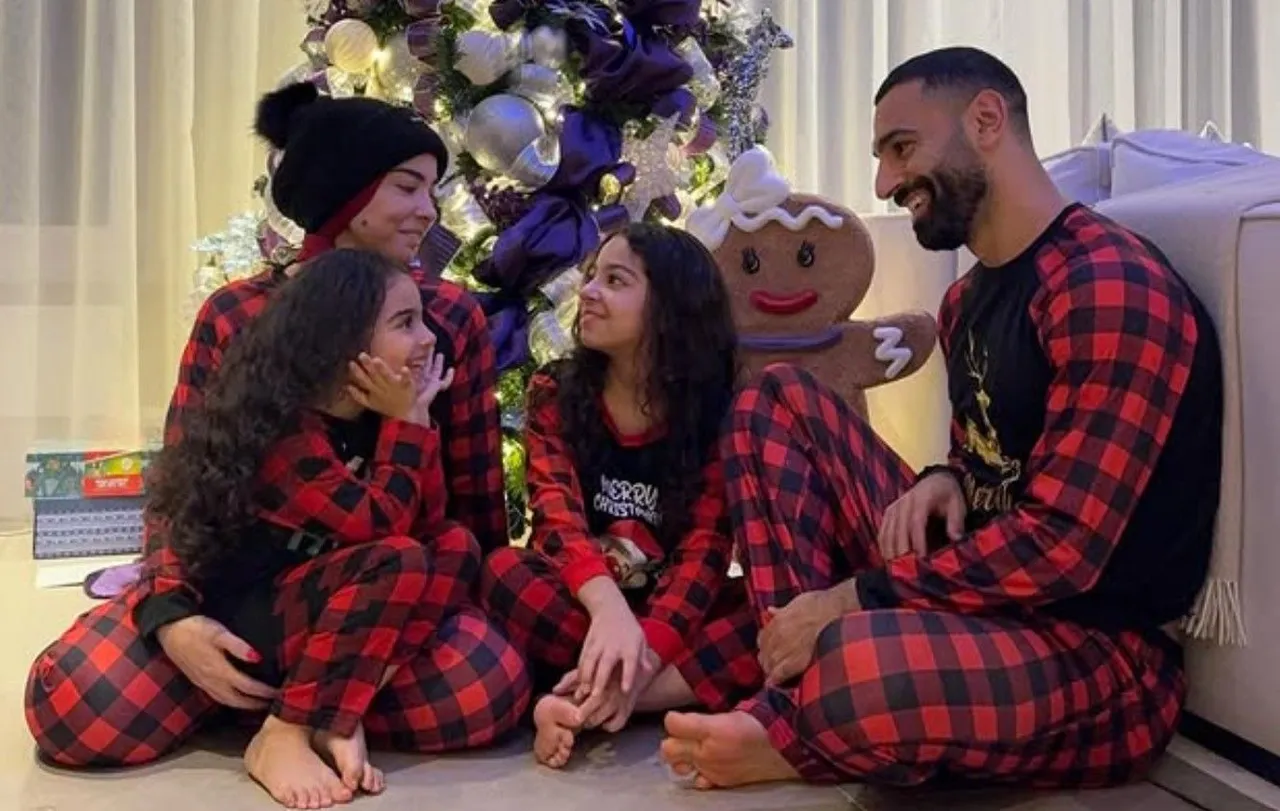 Unggahan foto ucapan Natal Mohamed Salah/foto: IG Mo Salah.