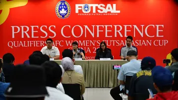 Konferensi pers Kualifikasi Piala Asia Futsal Wanita 2025/ Media FFI.