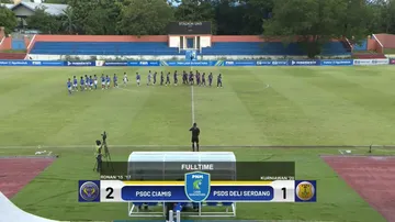 PSGC Ciamis vs PSDS Deli Serdang (Foto: YouTube LIB TV)