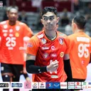 Doni Haryono bermain untuk Nakhon Ratchasima di Liga Voli Thailand/foto: FB Thai Volleyball League.