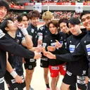 Para pemain Wolfdogs Nagoya di pertandingan SV.League/foto: X/Wolfdogs Nagoya.