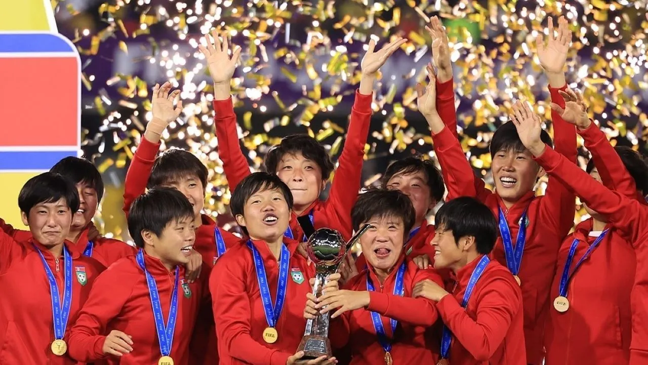 Timnas Putri Korea Utara di Piala Dunia U-20/IG FIFA.