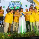 Acara peluncuran pemain dan jajaran pelatih Gresik Petrokimia Pupuk Indonesia untuk Proliga 2025/foto: IG Petrovoli