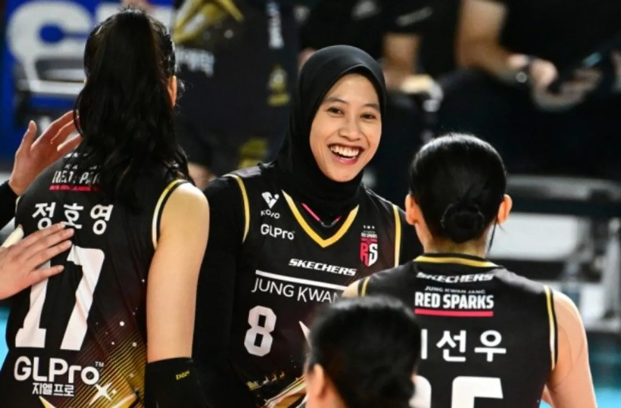 Megawati Hangestri terpilih jadi MVP V-League putaran ketiga/foto: KOVO.