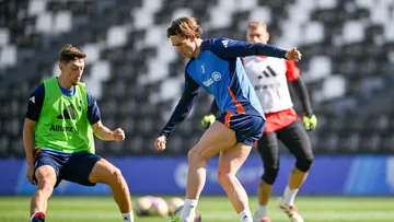 Pemain Juventus latihan/ X Juventus.