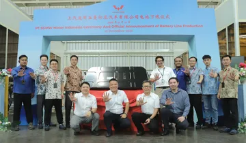 Peresmian Lini Produksi MAGIC Battery Wuling di Cikarang. (Dok. Wuling)