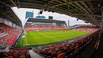 Stadion Gtech Community, kandang Brentford (Google Maps)