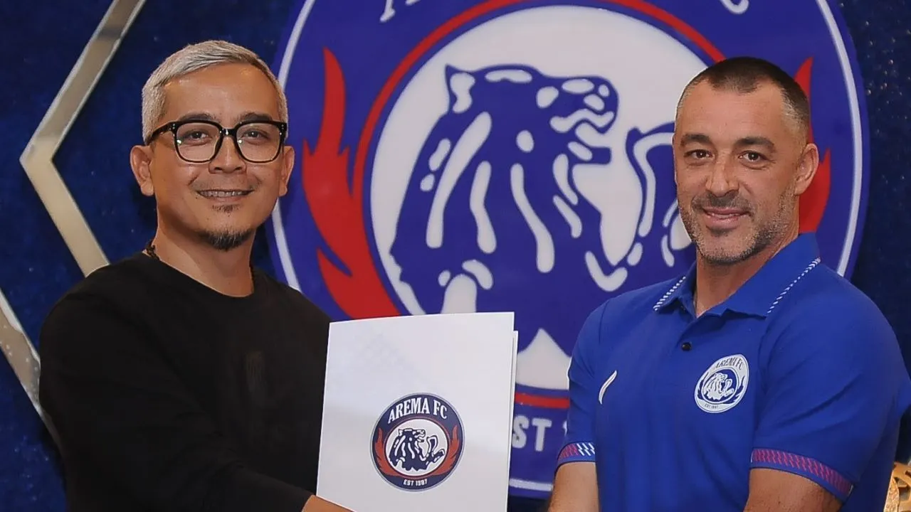 Pelatih baru Arema FC, Ze Gomes/Media Arema FC.