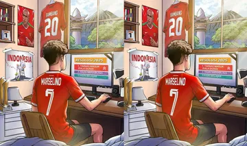 Ilustrasi Marselino Ferdinan yang diunggah IG FIFA merupakan karya ilustrator asal Purwokerto, Anas Fikri Abdul Aziz/foto: IG FIFA.