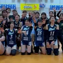 Yolla Yuliana dan para pemain Tokyo Sunbeams di Liga Voli Jepang/foto: IG Tokyo Sunbeams.