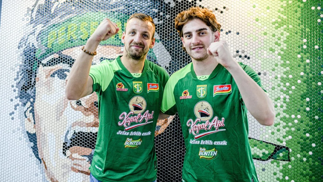 Pemain  Asing Persebaya, Dime Dimov dan Dejan Tumbas/Media Persebaya.