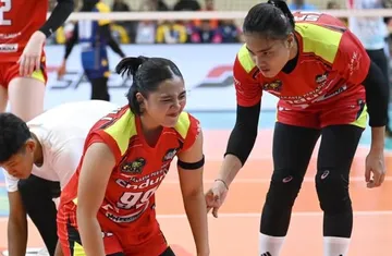 Nurlaili Kusuma dan Junaida Santi di Jakarta Pertamina Enduro/foto: IG JPEVolley