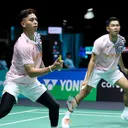 Fajar Alfian/Muhammad Rian Ardianto Kandas di Malaysia Open 2025 (Foto: PBSI)