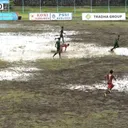 lapangan persak kebumen.jpg - Kondisi lapangan yang digunakan untuk laga Persak Kebumen vs Persip Pekalongan di Liga 4 2024/2025 Jawa Tengah/foto: Youtube Suara Muda.