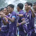 Selebrasi pemain PSGC Ciamis di Liga Nusantara 2024/2025/foto: LIB.