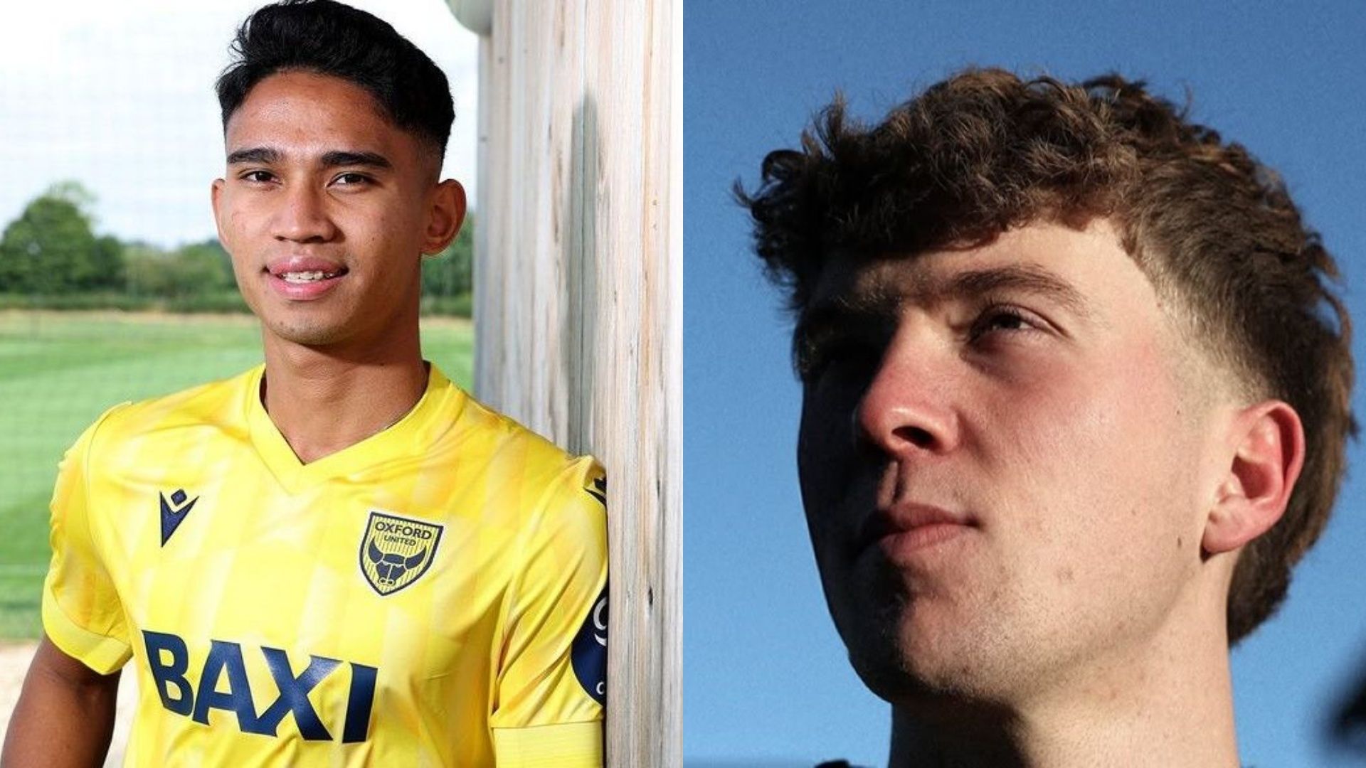 Marselino Ferdinan dan Ole Romeny (Foto: instagram/@oufcofficial)