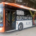 Armada bus listrik TransJakarta yang menggunakan ban Hankook AU60. (Dok. Hankook Indonesia). - Armada bus listrik TransJakarta yang menggunakan ban Hankook AU60. (Dok. Hankook Indonesia).