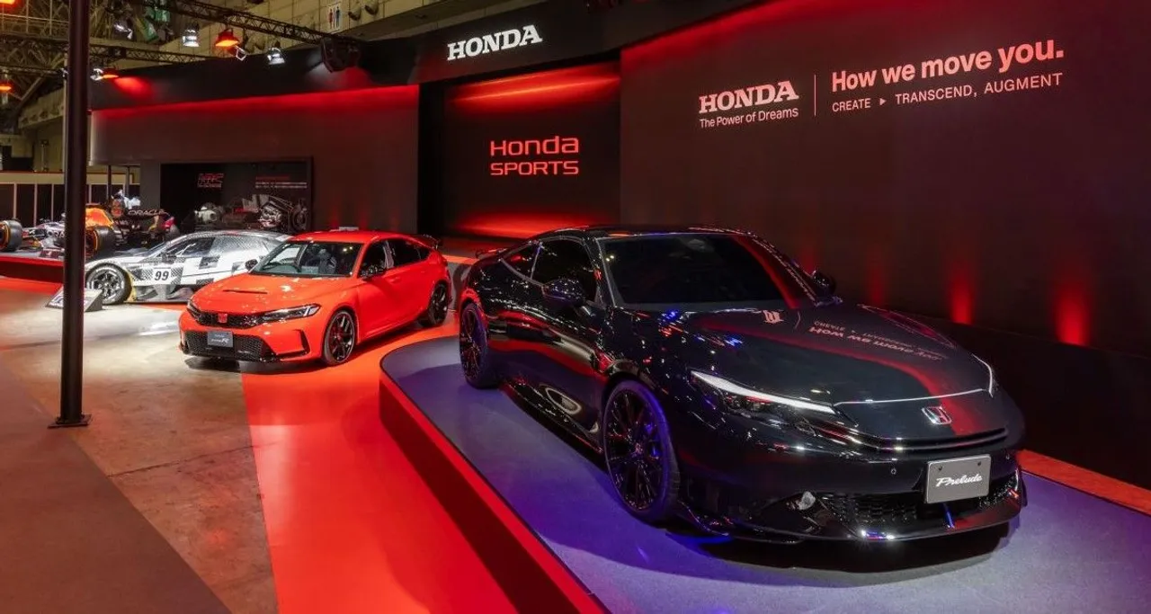 Honda Prelude Prototype hadir bersama model Honda sporty lainnya di Tokyo Auto Salon 2025. (Dok. HPM)
