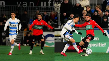 Eliano Reijnders vs Calvin Verdonk (Foto: x.com/@necnijmegen)