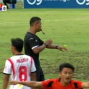 Pertandingan Tornado FC vs Sumut United FC berlangsung selama 128 menit/foto: LIB TV.