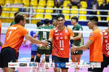 Doni Haryono bermain untuk Nakhon Ratchasima di Liga Voli Thailand 2024/2025/foto: Volleyball Thailand League.