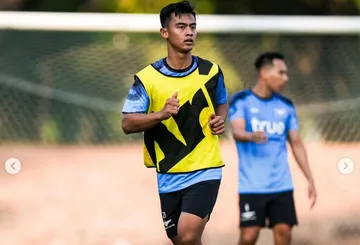 Pratama Arhan bermain untuk Bangkok United di Liga Thailand/foto: IG Bangkok United.