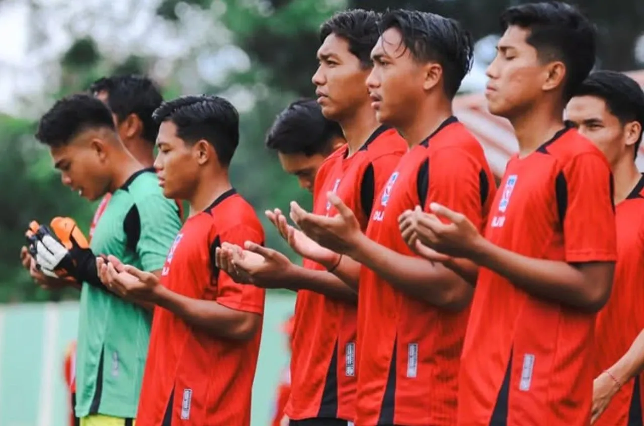 Pemain Persebi Boyolali di Liga 4 Jawa Tengah 2024/2025/foto: IG Persebi.