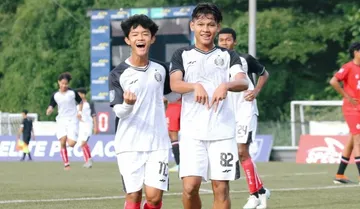 Selebrasi pemain Persija U-16 di EPA Liga 1 U-16 2024/2025/foto: LIB