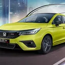 New Honda City Hatchback RS Electric Lime Metallic. (Dok. HPM) - New Honda City Hatchback RS Electric Lime Metallic. (Dok. HPM)