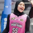 Zahwa Aliah Jasmien, libero Jakarta Popsivo Polwan di Proliga 2025/foto: IG Popsivo Polwan.