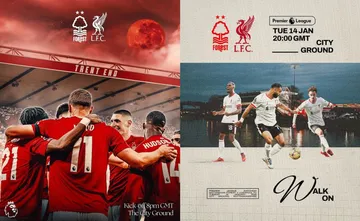 Nottingham Forest vs Liverpool di pekan ke-21 Premier League 2024/2025/foto: IG Nottingham dan Liverpool.