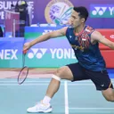 Jonatan Christie di India Open 2025/Media PBSI. - Jonatan Christie di India Open 2025/Media PBSI.