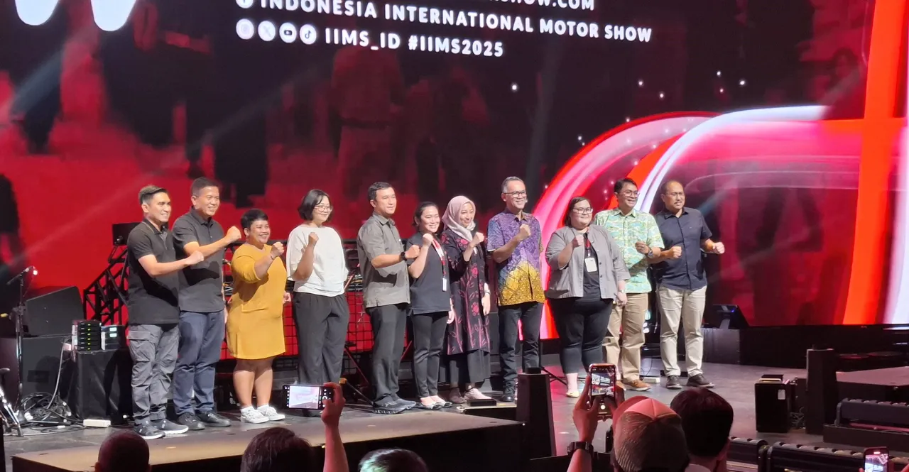 Konferensi pers persiapan penyelenggaraan IIMS 2025 di Jakarta. (Dok. SportCorner.id - Chadie).