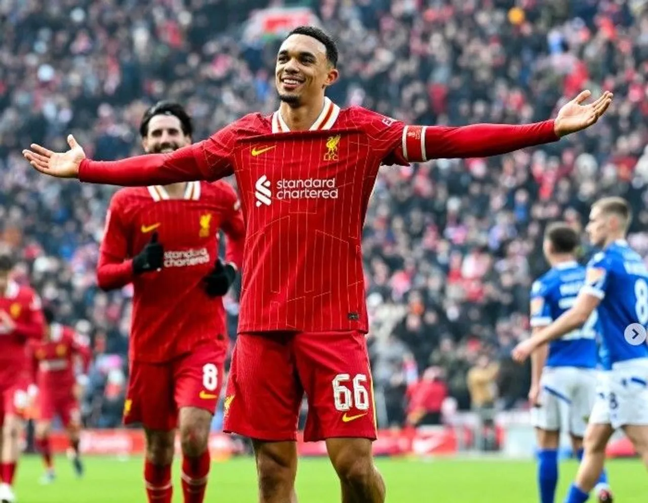 Trent Alexander-Arnold. (instagram @trentarnold66) 