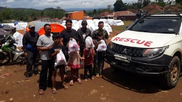 MMKSI salurkan bantuan untuk bencana alam di Sukabumi. (Dok. MMKSI).