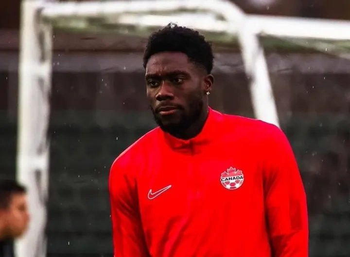 Alphonso Davies. (X @FabrizioRomano)