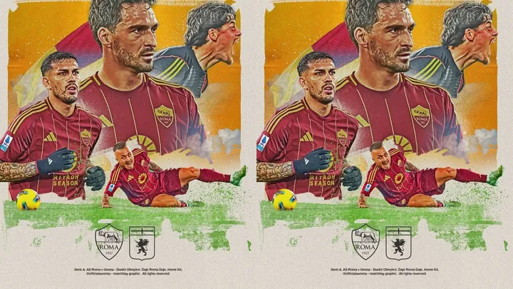 AS Roma vs Genoa (Foto: instagram/@officialasroma)