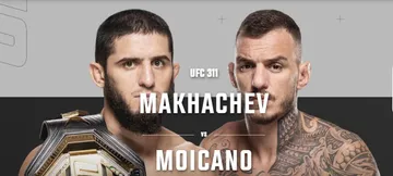 Duel utama di UFC 311 yang akan mempertemukan Islam Makhachev vs Renato Moicano (UFC)