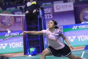 Gregoria Mariska Tunjung di India Open 2025 (Foto: PBSI)